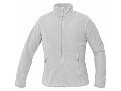 Cerva GOMTI bunda fleece dámská bílá (Velikost XXL)