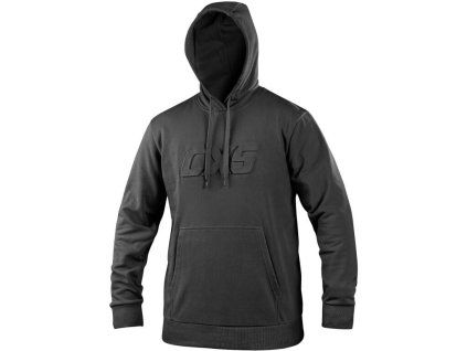 Mikina s kapucí CXS ALTON, černá (Velikost 4XL)