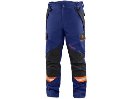 Kalhoty CXS WorkTech-Multi, multifunkční, pánské, modro-černé, refl. pruh (Velikost 46)