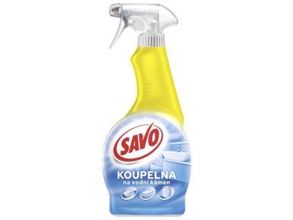 SAVO Koupelna - Čisticí sprej na vodní kámen, 500 ml