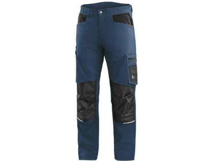Kalhoty CXS SOLIS FLEX, pánské, tmavě modro-černé (Velikost 46)
