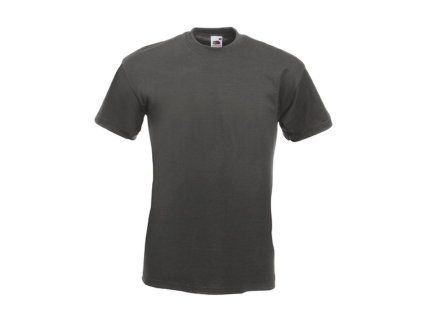 Fruit of the Loom 16.1044 Tričko pánské s krátkým rukávem light graphite (Velikost XXL)