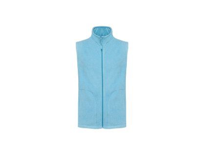 Kariban 20.K913 LUCA Pánská fleecová vesta cloudy blue (Velikost 4XL)