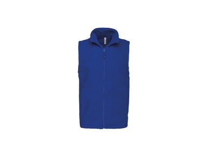 Kariban 20.K913 LUCA Pánská fleecová vesta Královsky modrá (Velikost 4XL)