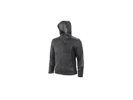 Mikina Bennon NORTOS Sweatshirt pánská šedá/černá (Velikost 3XL AKCE)