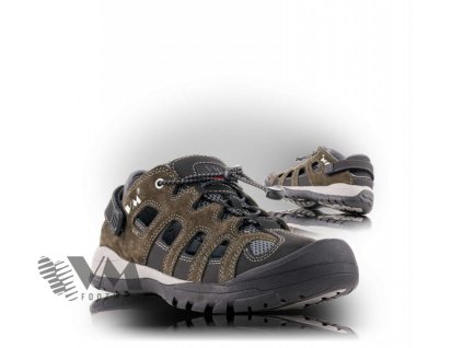 VM Footwear Obuv TRIPOLIS 4675-O1 sandál černá/hnědá (Velikost 45 AKCE)