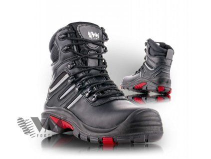 VM Footwear obuv HOUSTON 5490-S3 poloholeňová non metalic (Velikost 48)