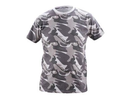 Cerva Tričko CRAMBE pánské maskáčové šedá (Velikost 3XL)