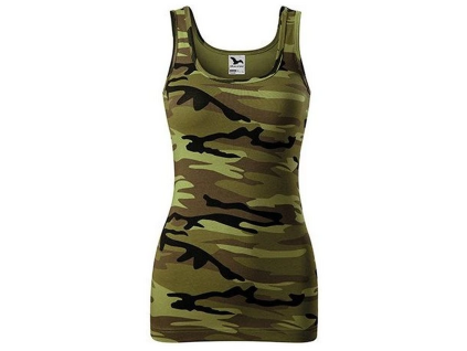 malfini triumph camo damske maskacove tilko zelene