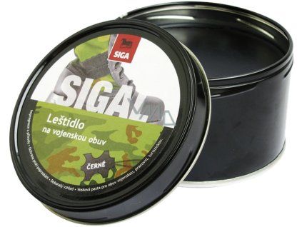 Siga Krem SIGAL na vojenskou obuv cerny 250 g