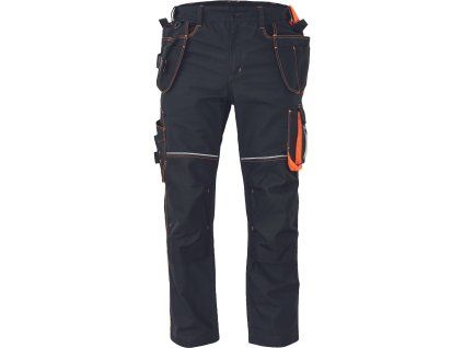 Cerva KNOXFIELD 320 kalhoty antracit/oranžová (Velikost 64 AKCE)