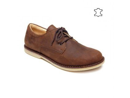 Flexiko Obuv 092877-40 polobotka hnědá (Velikost 49)