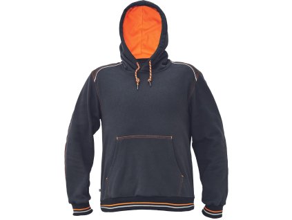 Cerva KNOXFIELD klokanka mikina antracit/oranžová (Velikost XXXL)
