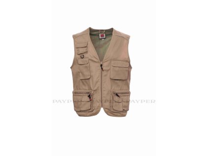 Payper Pocket 000187-0054 pánská letní vesta béžová 11006 (Velikost XXXL)