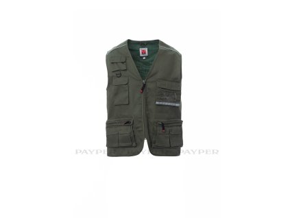 Payper Pocket 000187-0054 pánská letní vesta zelená 07035 (Velikost XXXL)