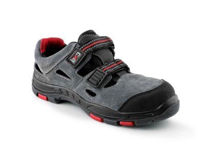 CANIS CXS Obuv ROCK PHYLLITE O1 sandál šedá/černá (Velikost 42 AKCE)