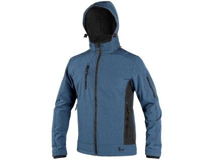 CANIS CXS Bunda DURHAM pánská modrá/černá (Velikost XXXL)
