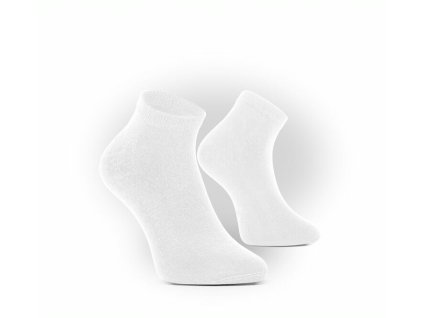 VM Footwear BAMBOO SHORT MEDICAL speciální antibakteriální ponožky bílé (Velikost 43-46)
