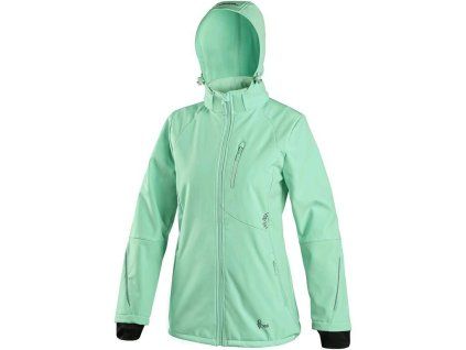 CANIS CXS NEVADA dámská softshellová bunda mátová (Velikost 3XL AKCE)