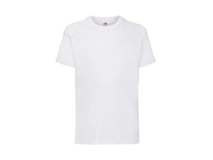 Fruit of the Loom 16.1033 Tričko dětské s krátkým rukávem white (Velikost 98)