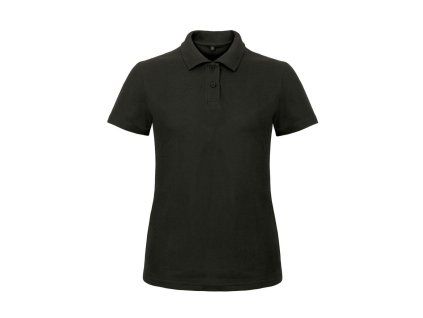 B&C - ID.001 piqué polo dámská polokošile black (Velikost 3XL)
