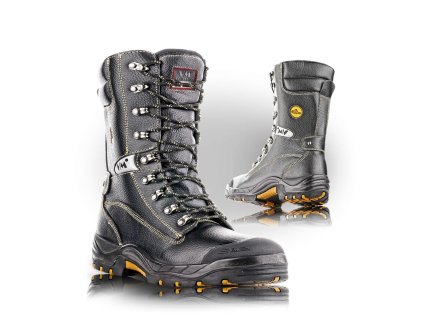 VM Footwear BELFAST 2350-S3 poloholeňová bezpečnostní obuv protipořezová, celokožená (Velikost 47)