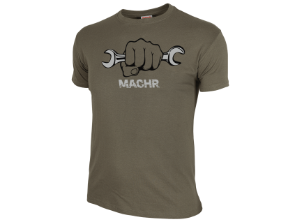 Bennon MACHR TOOL pánské tričko zelená (Velikost 3XL)