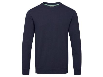 PortWest EC300 - Recyklovatelná mikina z organické bavlny modrá (Velikost 3XL)