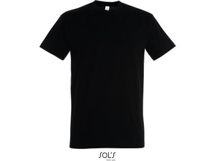SOL'S 25.1500 - pánské tričko s krátkým rukávem černá (Velikost 5XL)