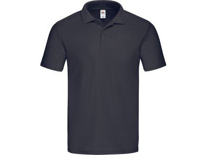Fruit of the Loom 16.3050 – pánská pique polokošile navy (Velikost 3XL)