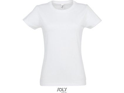 SOL'S 25.1502 - dámské tričko s krátkým rukávem bílé (Velikost 3XL)