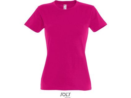 SOL'S 25.1502 - dámské tričko s krátkým rukávem fuchsia (Velikost XXL)
