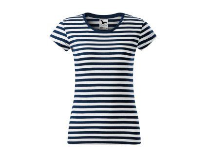 Malfini SAILOR Dámské proužkované tričko modrá/bílá (Velikost XXL)