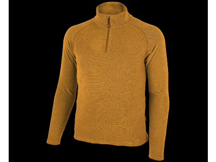 Bennon POLAROS pánská mikina hořčicová (Velikost 3XL)