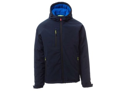 Payper GALE PAD pánská zimní softshellová bunda tmavě modrá (Velikost 4XL)
