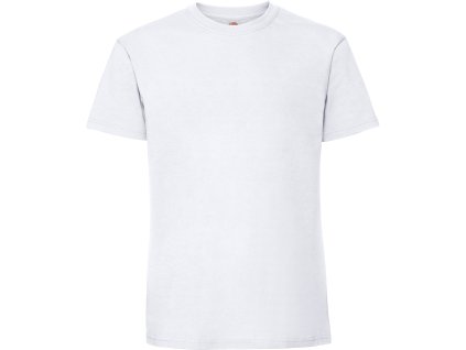 Fruit of the Loom 16.1422 Pánské tričko z těžké bavlny bílá (Velikost 5XL)