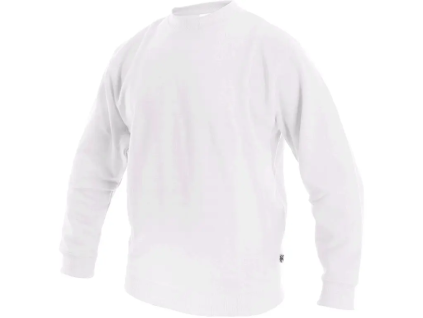 CANIS CXS ODEON pánská mikina bílá (Velikost 3XL)