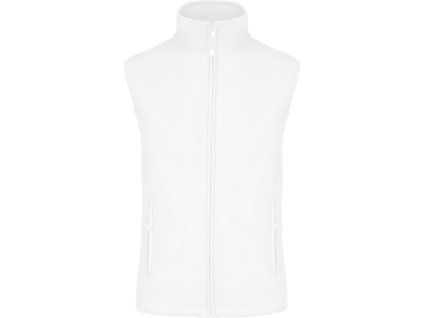 Kariban K906 Dámská mikrofleecová vesta bílá (Velikost 4XL)