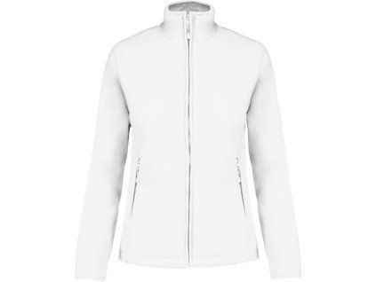 Kariban K907 Dámská mikrofleecová mikina bílá (Velikost 4XL)