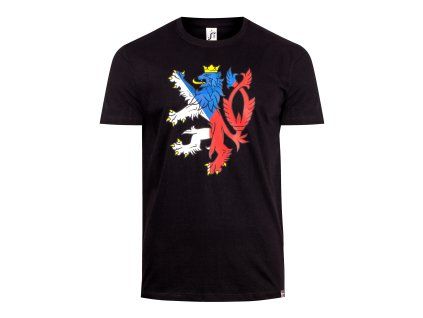 Tričko FAN - Fanouškovské tričko s logem českého lva (Velikost 4XL)
