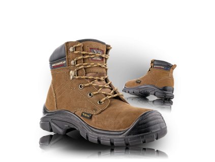 VM Footwear VADUZ 2770-O2W SRC pracovní kotníková zimní obuv hnědá/černá (Velikost 48)
