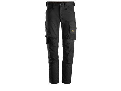 SNICKERS WORKWEAR AllroundWork Pracovní kalhoty stretch černá (Velikost 64)
