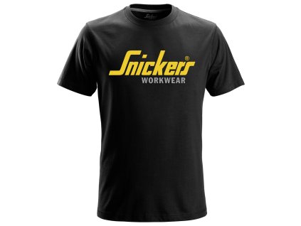 SNICKERS WORKWEAR Tričko classic černá (Velikost 3XL)