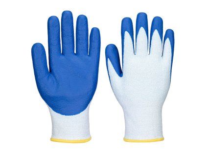 PortWest Potravinářské rukavice AP74 Nitrilové FD Cut C13 modré (Velikost XXL)