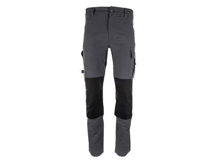 BENNON EREBOS 2.0 TROUSERS BLACK/GREY - Pracovní kalhoty strečové s CORDUROU (Velikost 64)