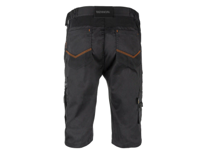 BENNON HENRIX SHORTS BLACK - Pracovní kraťasy strečové CORDURA černé (Velikost 64)