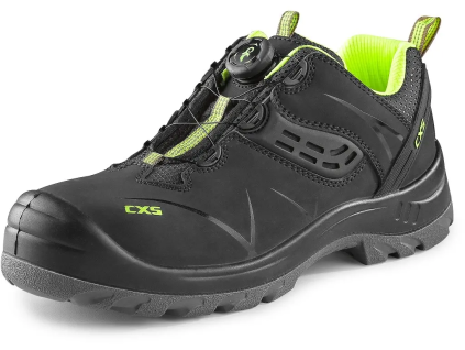 CANIS CXS UNIVERSE CLOUD S3S - Bezpečnostní polobotka černo-žlutá (Velikost 48)