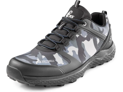 CANIS CXS SPORT - Outdoorové softshellové boty - Maskáčově modré (Velikost 48)