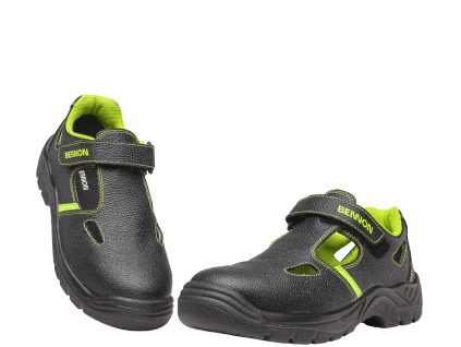 BENNON BASIC SANDAL S1 - Pracovní sandály S1 - Černé (Barva Černá, Velikost 50)