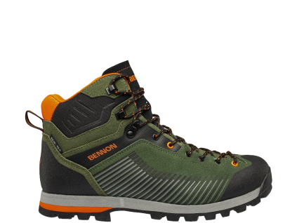 BENNON PEAK GREEN HIGH – Outdoorová kotníková obuv - zelená (Velikost 47)